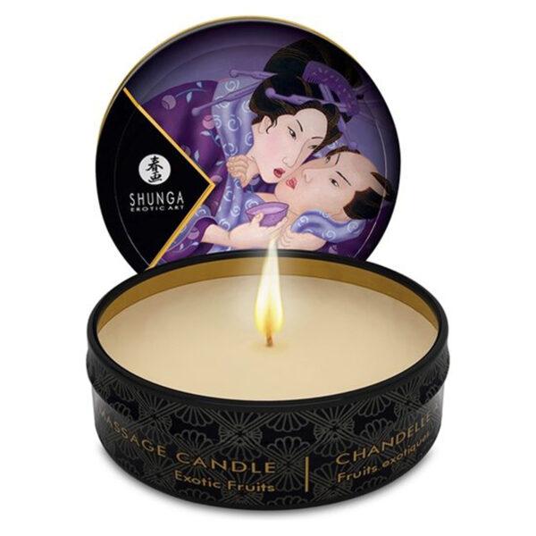 Shunga - Massagekaars Exotic Fruits/Libido - 30 ml