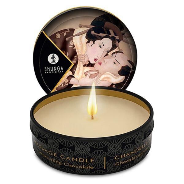 Shunga - Massagekaars Intoxicating Chocolate/Excitation 30 ml