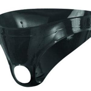 Latex Herenslip Met Opening