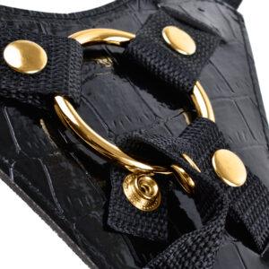 Gold Designer Strap-On