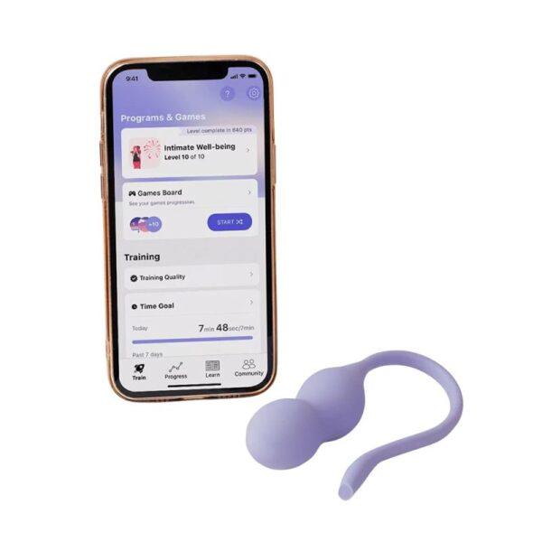 Perifit Care+ Bekkenbodem Trainer App Controlled - Lila