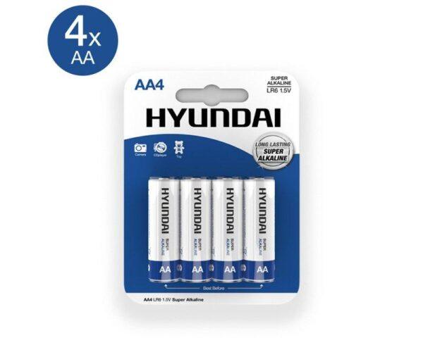 AA-Batterijen - 4 Stuks