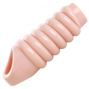 Geribbelde penissleeve
