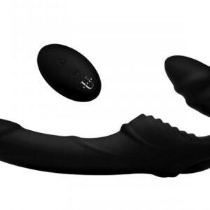 Pro Rider Strapless Strap-on Vibrator - Zwart