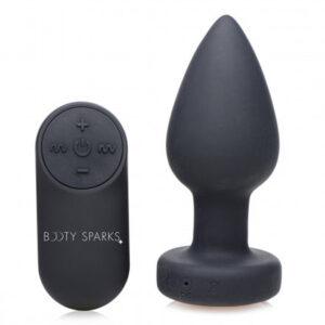 Vibrerende Buttplug Met LED-licht - Medium