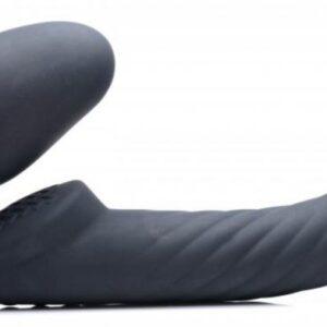Swirl Vibrerende Strapless Strap-On - Black