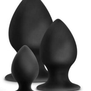 Anal Adventures Platinum - Stout Anaal Plug Set