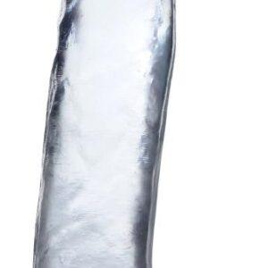 Jock C-Thru Transparante Dildo - 31 cm.