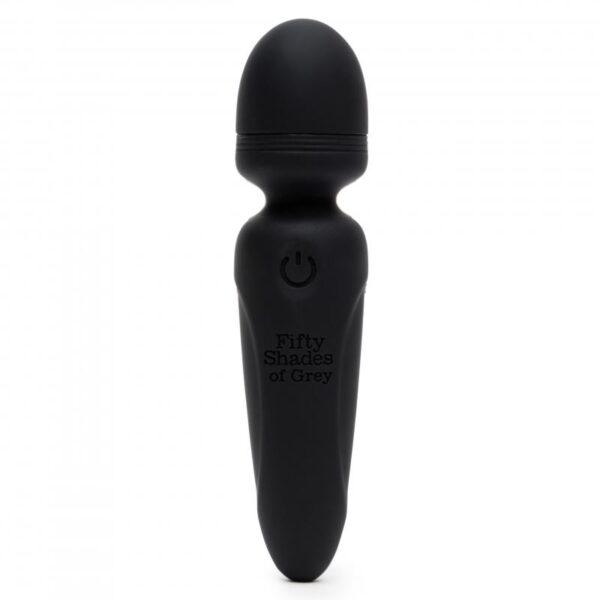 Fifty Shades of Grey - Sensation Oplaadbare Mini Wand Vibrator - Afbeelding 2