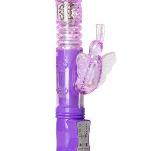 Stotende Butterfly Vibrator - Paars