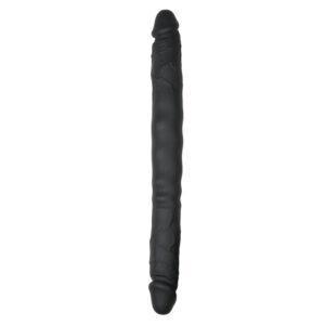 Zwarte dubbele dildo
