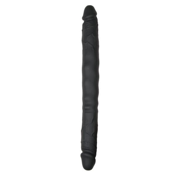 Zwarte dubbele dildo