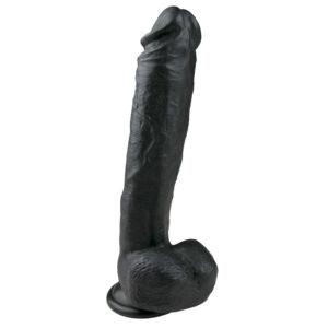 Realistische dildo 26,5 cm - Zwart