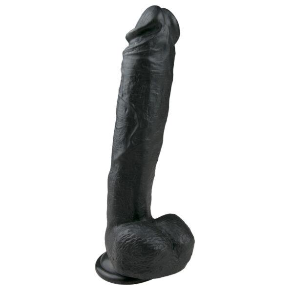 Realistische dildo 26,5 cm - Zwart