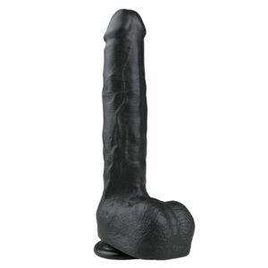 Realistische dildo 29,5 cm - Zwart