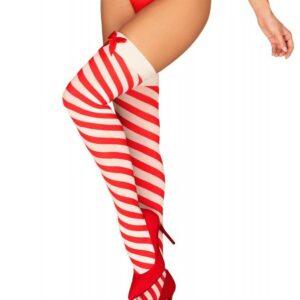Kissmas Gestreepte Kerst Kousen