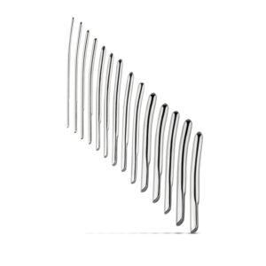 Dilator Set Met Plat Handvat 14 Stuks - 4 mm - 17 mm