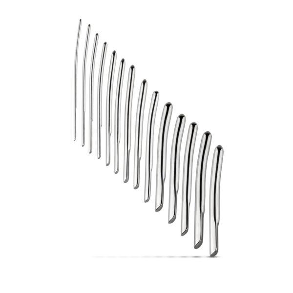 Dilator Set Met Plat Handvat 14 Stuks - 4 mm - 17 mm
