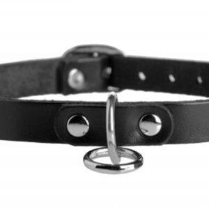 Unisex halsband met O-Ring