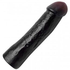 Zwarte realistische penissleeve