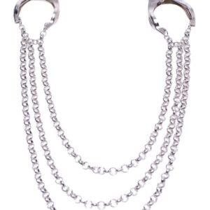 Master Series - Affix Triple Chain tepelklemmen - Zilver