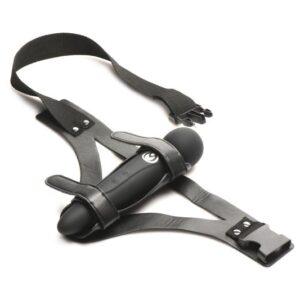 XR Brands - Thunder Strap Wand Dij Harnas - Zwart