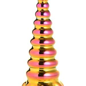 XR Brands - Twilight Regenboog Glazen Dildo
