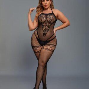 Catsuit Curvy - Zwart