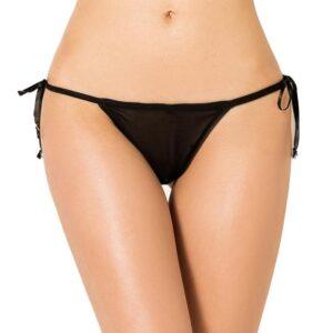 Decoratieve String - Zwart