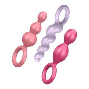 Satisfyer - Booty Call Plugs -  Multi Color