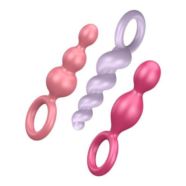 Satisfyer - Booty Call Plugs -  Multi Color