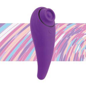 FeelzToys - FemmeGasm Tapping & Tickling Vibrator - Paars