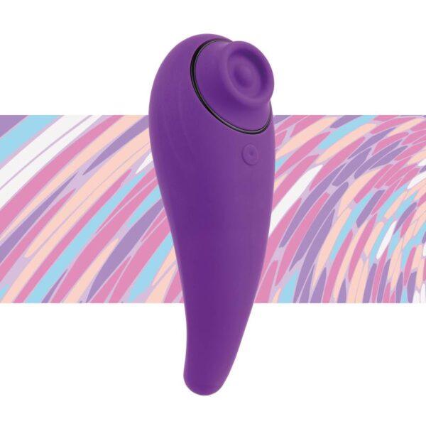 FeelzToys - FemmeGasm Tapping & Tickling Vibrator - Paars