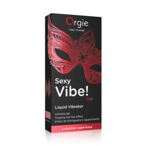 Orgie - Sexy Vibe! Hot Liquid VibratorÂ 15 ml
