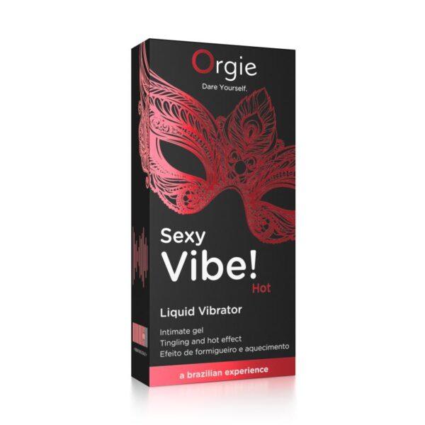 Orgie - Sexy Vibe! Hot Liquid VibratorÂ 15 ml