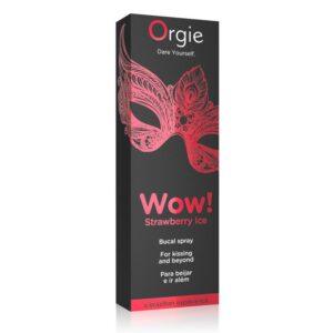 Orgie - Wow! Strawberry Ice Bucal Spray 10 ml