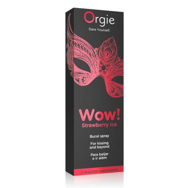 Orgie - Wow! Strawberry Ice Bucal Spray 10 ml