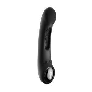 HoneyPlayBox - Tempo-Druksensor App-gestuurde Kinky Finger Tapping G-spot Vibrator Zwart