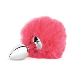 Fox Tail Aluminum Plug - Roze