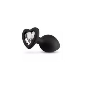 Anaal Plug Diamant - Zwart