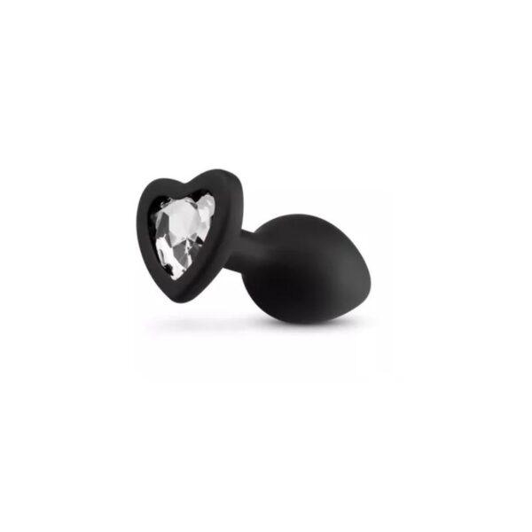 Anaal Plug Diamant - Zwart