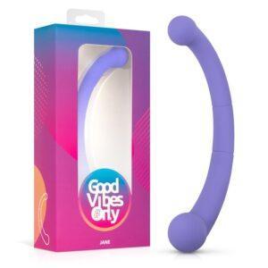 Good Vibes Only - Double End Vibrator Jane - Paars