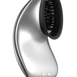 Twitch Hands - Zuigende En Vibrerende Clitoris Stimulator - Zilver