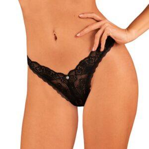 Donna Dream Kanten String - Zwart