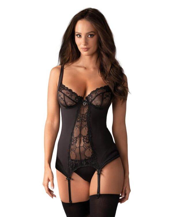 Heartina Jarretel Korset Set