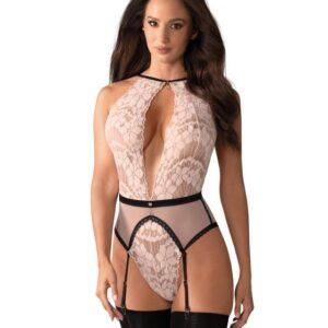 Lilines Jarretel Body - Roze