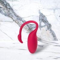Rode Siliconen Flamingo Vibrerende bullet vibrator van Magic Motion