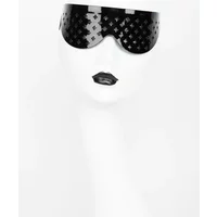 Nero Leer Luxe Masker & OogMasker van Fraulein Kink