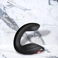 Zwarte Siliconen Rude Boy Xtreme Vibrator voor Mannen van Rocks Off
