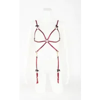 Fräulein Kink - Cherry Playsuit van Fräulein Kink
